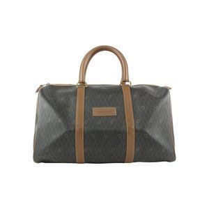 Dior Black Monogram Trotter Boston Duffle Bag - image 1